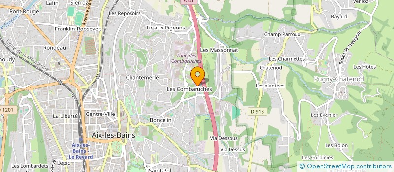 localisation de l'entreprise MADAME MARINE LEGENDRE à AIX-LES-BAINS