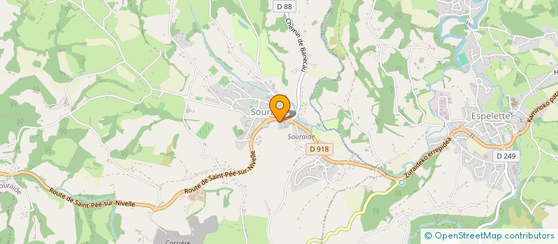 localisation de l'entreprise MADAME MARINE LEGINYORA  USTARITZ