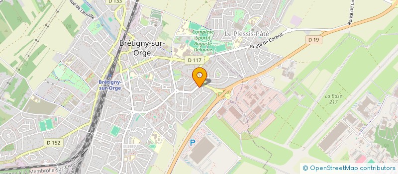 localisation de l'entreprise MADAME MARINE LEGRAND à BRETIGNY-SUR-ORGE