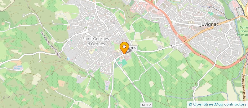 localisation de l'entreprise MADAME MARINE LEGRIS  SAINT-GEORGES-D'ORQUES