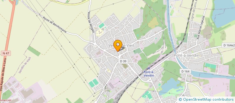 localisation de l'entreprise MADAME MARINE LEGROUX  VENDIN-LE-VIEIL