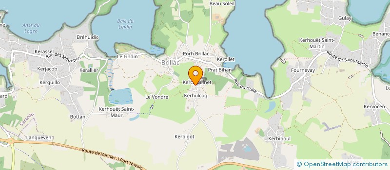 localisation de l'entreprise MADAME MARINE LEMARIE  SARZEAU