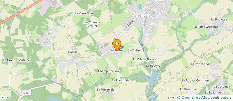 localisation de l'entreprise MADAME MARINE LEMEE  SAINT-CARNE