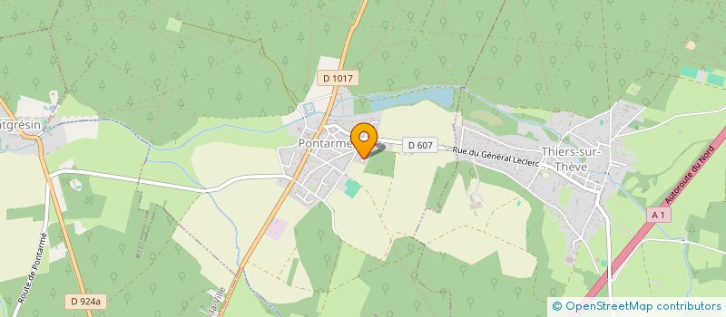 localisation de l'entreprise MADAME MARINE LEROY  PONTARME