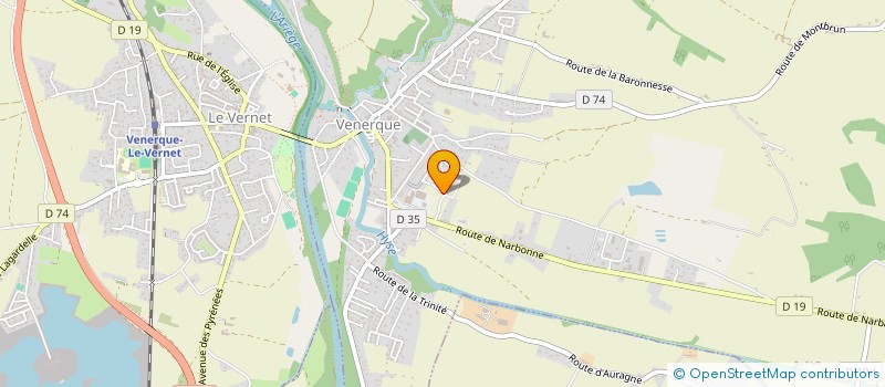 localisation de l'entreprise MADAME MARINE LESPOURCI à VENERQUE