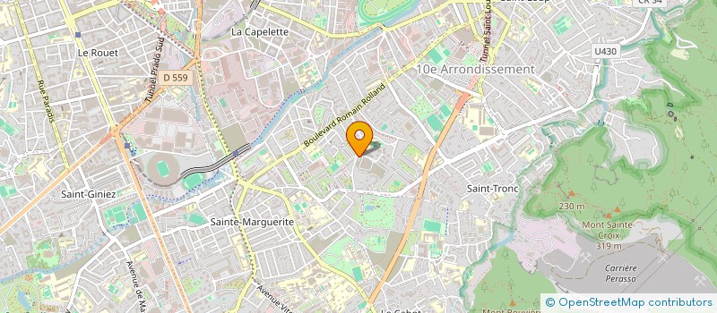 localisation de l'entreprise MADAME MARINE LESUR  MARSEILLE