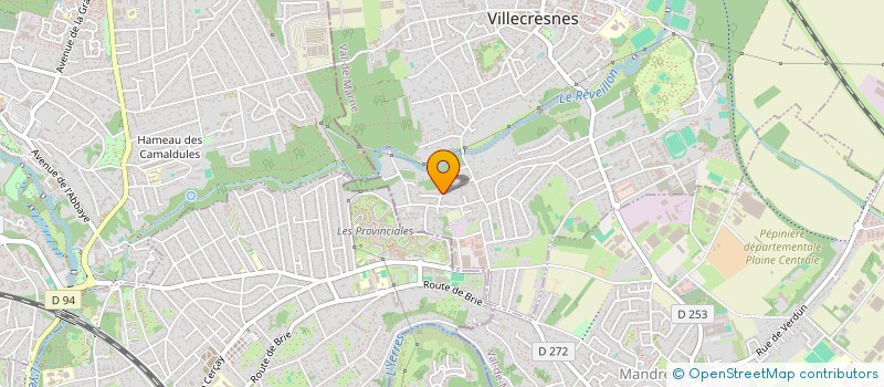 localisation de l'entreprise MADAME MARINE LETUL  VILLECRESNES