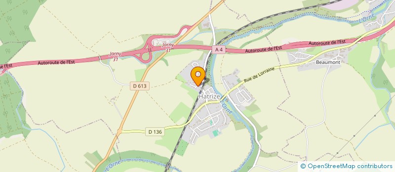 localisation de l'entreprise MADAME MARINE LEUYET  HATRIZE