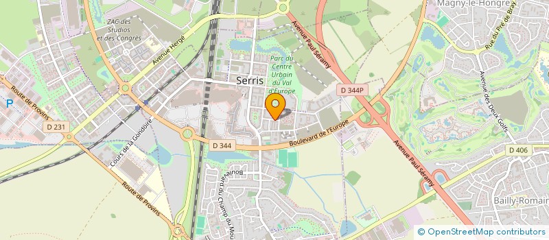 localisation de l'entreprise MADAME MARINE LEVEAU à SERRIS