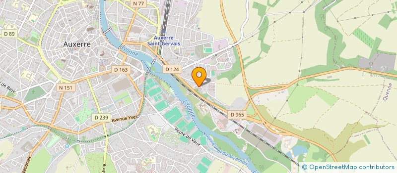 localisation de l'entreprise MADAME MARINE LINARD à AUXERRE
