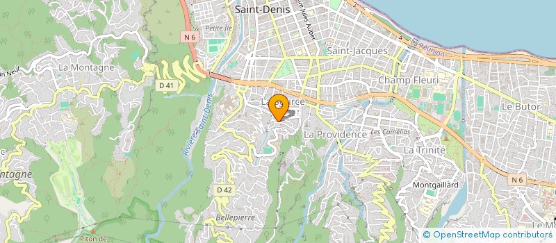 localisation de l'entreprise MADAME MARINE LOGORAS à SAINT-DENIS