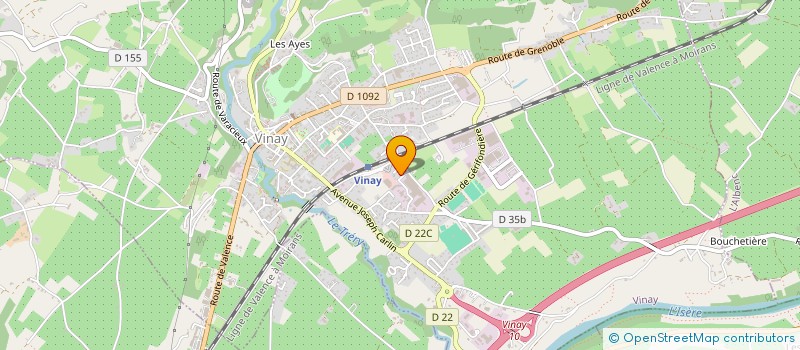 localisation de l'entreprise MADAME MARINE LOMBARDO  VINAY