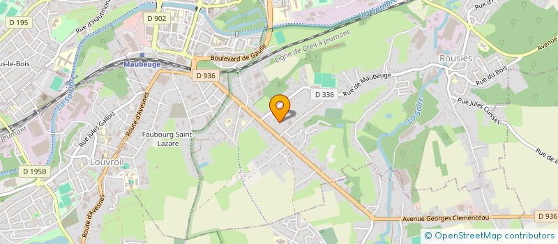 localisation de l'entreprise MADAME MARINE LORBAN  ROUSIES