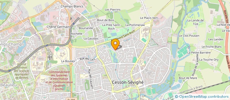 localisation de l'entreprise MADAME MARINE LOSEKOOT à CESSON-SEVIGNE