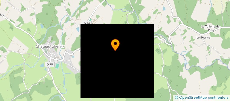 localisation de l'entreprise MADAME MARINE LUNET DE LA MALENE à CHATEAU-CHERVIX
