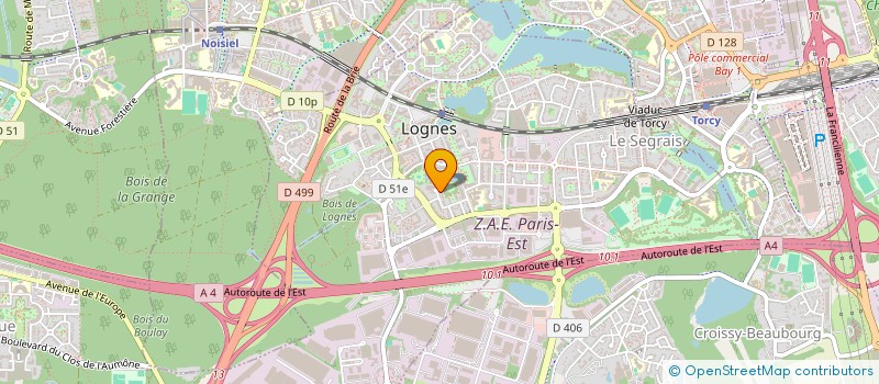 localisation de l'entreprise MADAME MARINE LUONG à LOGNES
