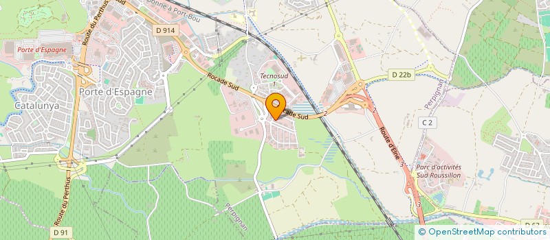 localisation de l'entreprise MADAME MARINE MABIL  PERPIGNAN