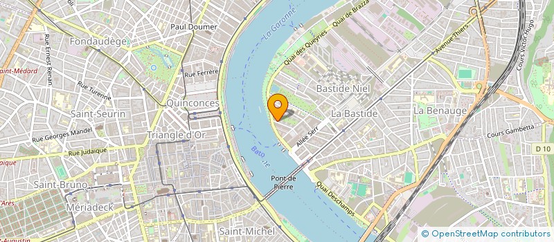 localisation de l'entreprise MADAME MARINE MAHE  BORDEAUX