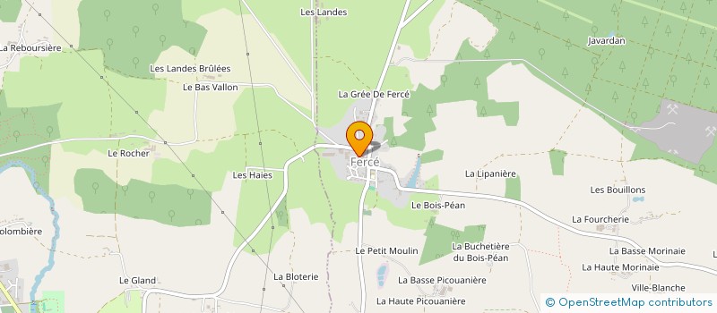 localisation de l'entreprise MADAME MARINE MAINGUET  FERCE