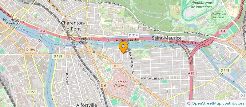 localisation de l'entreprise MADAME MARINE MAIORANO  MAISONS-ALFORT