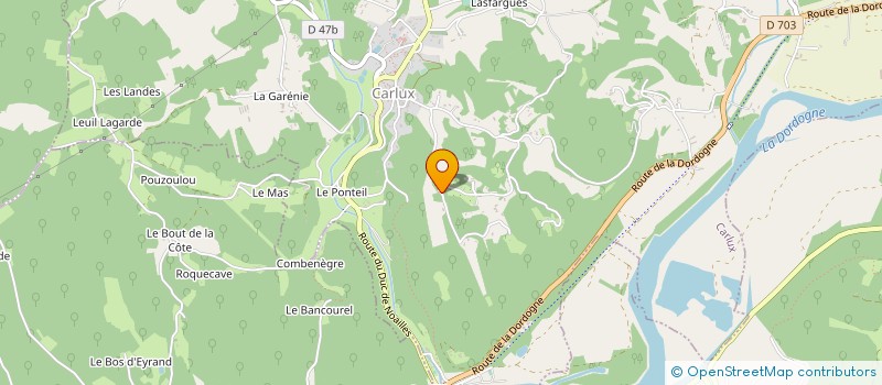 localisation de l'entreprise MADAME MARINE MARCUS  SAINT-JULIEN-DE-LAMPON