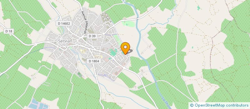 localisation de l'entreprise MADAME MARINE MARECHAL  SERVIAN