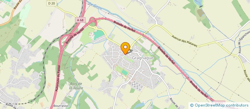 localisation de l'entreprise MADAME MARINE MARENGERE  GRAGNAGUE