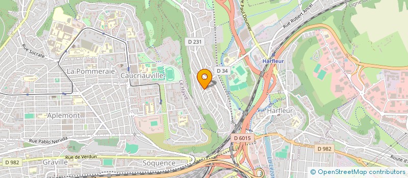 localisation de l'entreprise MADAME MARINE MARIDOR  HARFLEUR