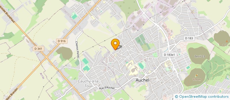 localisation de l'entreprise MADAME MARINE MARIEN  AUCHEL