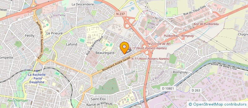 localisation de l'entreprise MADAME MARINE MARINE DANTJOU-MOITRON  LA ROCHELLE