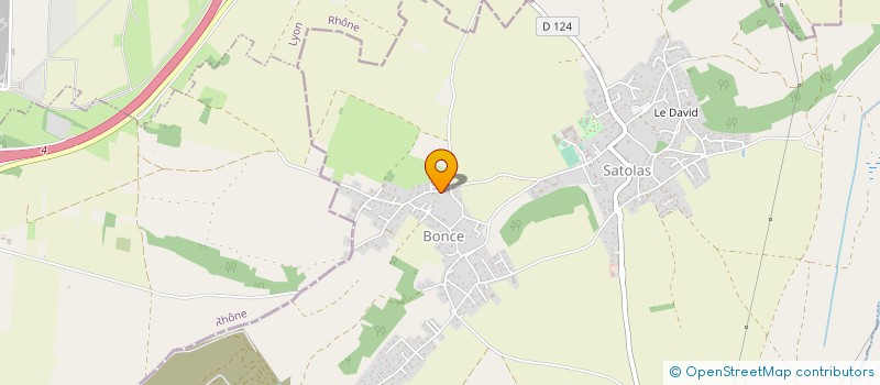 localisation de l'entreprise MADAME MARINE MARTINEZ PIAGUET  SATOLAS-ET-BONCE