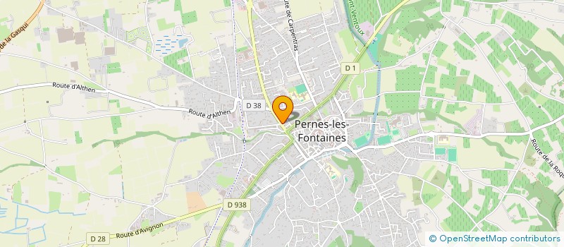 localisation de l'entreprise MADAME MARINE MASIER  PERNES-LES-FONTAINES