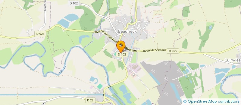 localisation de l'entreprise MADAME MARINE MASTRORIZZI-NAUTRE à BEAURIEUX