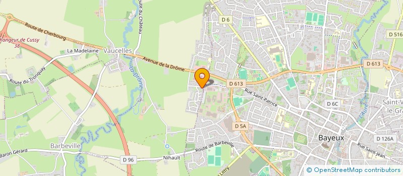 localisation de l'entreprise MADAME MARINE MATHIOT  BALLEROY-SUR-DROME