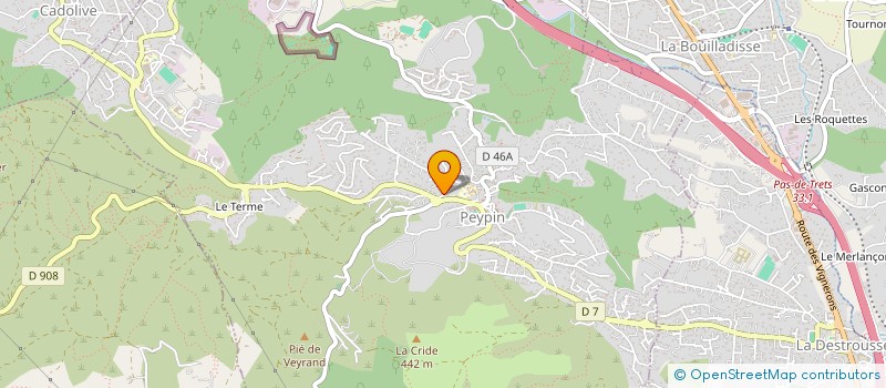 localisation de l'entreprise MADAME MARINE MATRAT  PEYPIN