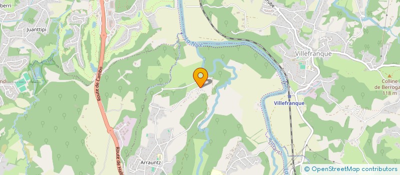 localisation de l'entreprise MADAME MARINE MAUBARTHE-LERE  USTARITZ