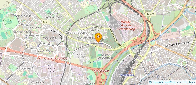 localisation de l'entreprise MADAME MARINE MAUBERT à STRASBOURG