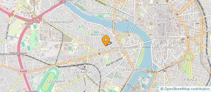 localisation de l'entreprise MADAME MARINE MAYMIR à TOULOUSE