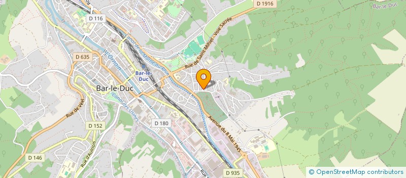 localisation de l'entreprise MADAME MARINE MEDWID à BAR-LE-DUC