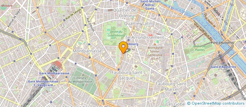 localisation de l'entreprise MADAME MARINE MERLET  PARIS