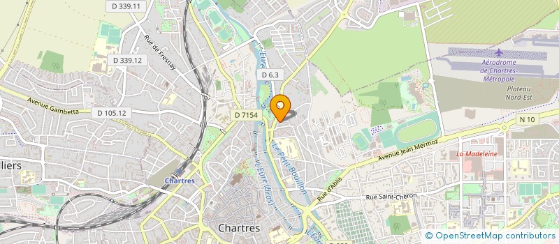 localisation de l'entreprise MADAME MARINE MESTRES à CHARTRES