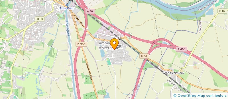 localisation de l'entreprise MADAME MARINE MEUNIER  AMBERIEUX