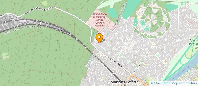 localisation de l'entreprise MADAME MARINE MEYER à MAISONS-LAFFITTE