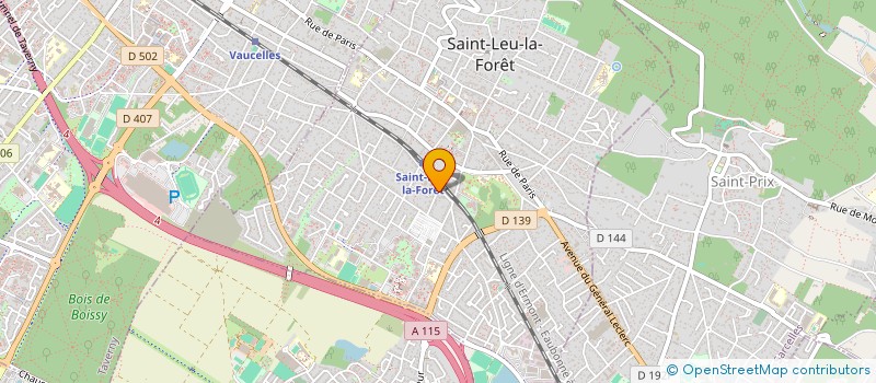 localisation de l'entreprise MADAME MARINE MEZERGUES à SAINT-LEU-LA-FORET