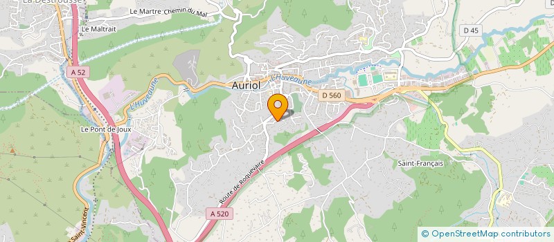 localisation de l'entreprise MADAME MARINE MISTRE  AURIOL