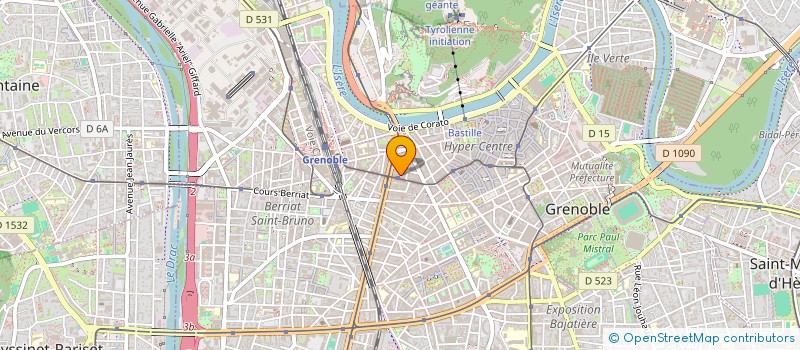 localisation de l'entreprise MADAME MARINE MOLLARD  GRENOBLE