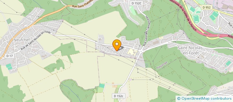 localisation de l'entreprise MADAME MARINE MOMBELLI  HAYANGE