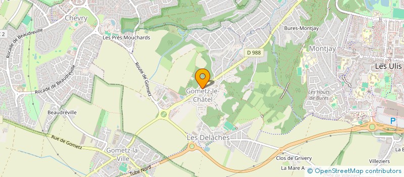 localisation de l'entreprise MADAME MARINE MONIQUE MARIE PREVOT  GOMETZ-LE-CHATEL