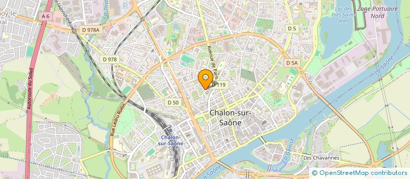 localisation de l'entreprise MADAME MARINE MONNOT à CHALON-SUR-SAONE