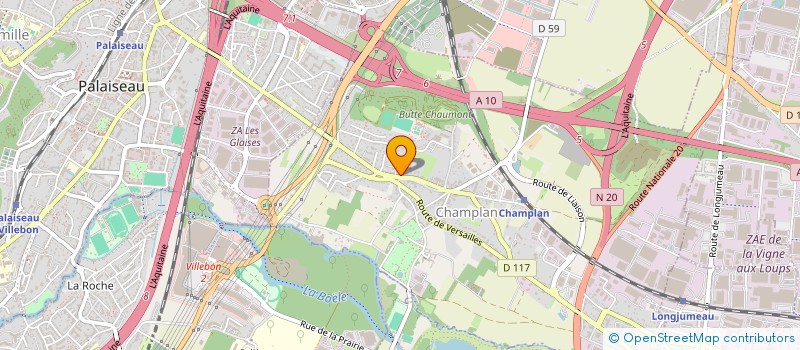 localisation de l'entreprise MADAME MARINE MOREL  CHAMPLAN